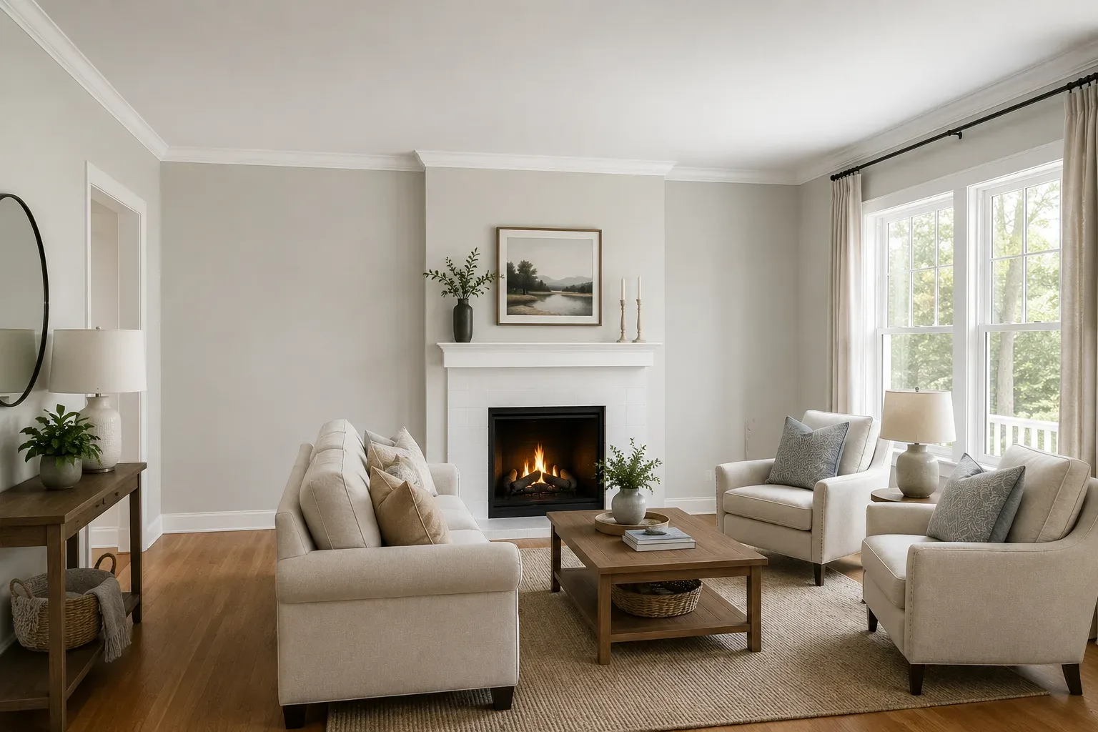Interior painting project by Star City Painters